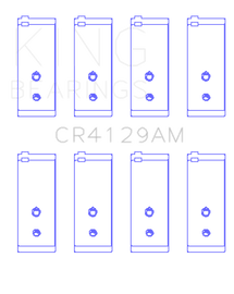 King Engine Bearings Toyota 18R/21R (Size +1.0) Connecting Rod Bearing Set