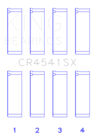 King Engine Bearings Bearings Honda F23A/F23Z/K20A3 Connecting Rod Bearing Set