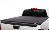 Lund 05-12 Dodge Dakota (6.5ft. Bed w/o Utility TRack) Genesis Elite Tri-Fold Tonneau Cover - Black