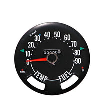 Load image into Gallery viewer, Omix Speedometer Gauge 0-90 MPH 55-79 Jeep CJ Models