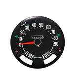 Omix Speedometer Gauge 0-90 MPH 55-79 Jeep CJ Models