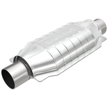 Load image into Gallery viewer, MagnaFlow Universal Catalytic Converter 3in T2 Front