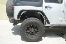 Load image into Gallery viewer, DV8 Offroad 07-18 Jeep Wrangler JK Rear Aluminum Inner Fender - Black