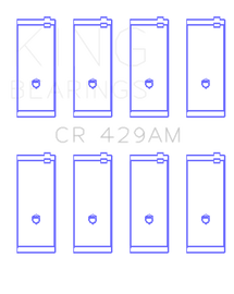 King Engine Bearings Toyota 2A/3A/4A (Size STD) Rod Bearing Set