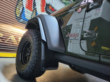 Load image into Gallery viewer, Rally Armor 19-25 Jeep JT Gladiator (Mojave/Rubicon) Black Mud Flap w/Grey Logo