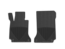 Load image into Gallery viewer, WeatherTech 08+ Mercedes-Benz E-Class Front Rubber Mats - Black