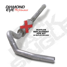 Load image into Gallery viewer, Diamond Eye KIT 4in Catback Single MFLR RPLCMENT PIPE AL CHEVY/GMC 6.6L 2500/3500 2006-2007.5