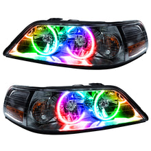 Load image into Gallery viewer, Oracle 05-11 Lincoln Town Car SMD HL (Non-HID) - ColorSHIFT w/ 2.0 Controller
