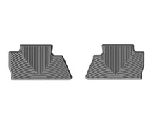 Load image into Gallery viewer, WeatherTech 14+ Chevrolet Silverado Rear Rubber Mats - Grey