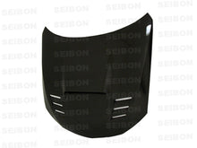 Load image into Gallery viewer, Seibon 08-09 Subaru WRX/STi CWII-style Carbon Fiber Hood