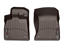Load image into Gallery viewer, WeatherTech 2018+ Audi Q5 Front FloorLiners - Cocoa