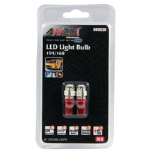 Load image into Gallery viewer, ANZO LED Bulbs Universal 194/168 Red - 5 LEDs