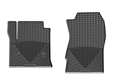 Load image into Gallery viewer, WeatherTech 14+ Chevrolet Silverado Front Rubber Mats - Black
