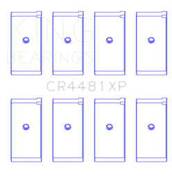 King Engine Bearings Mitsubishi 4G63/4G64 6 Bolt 1st Gen DSM Performance Rod Bearing Set - Size STDX