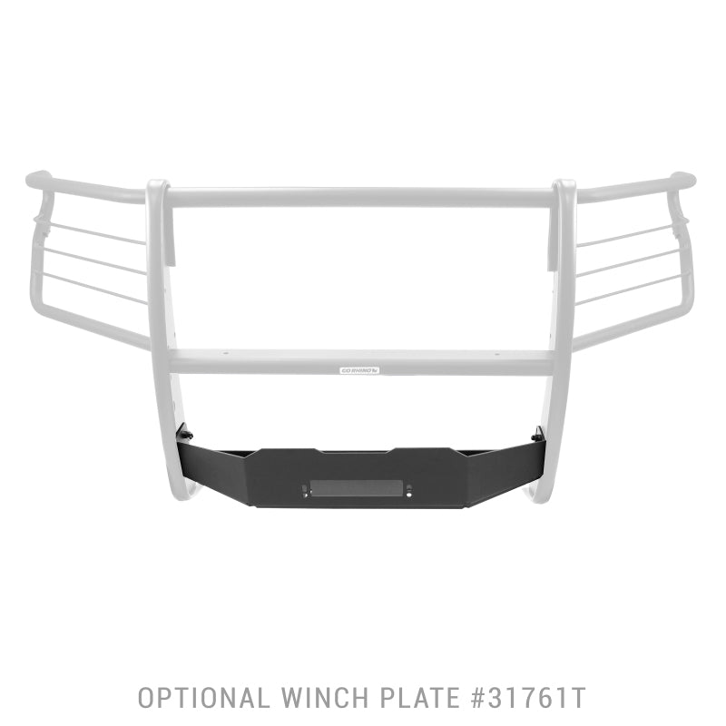 Go Rhino 19-21 Chevrolet Silverado 1500 - 3100 Series StepGuard Winch Tray Kit (Fits 3176T/3176MT)