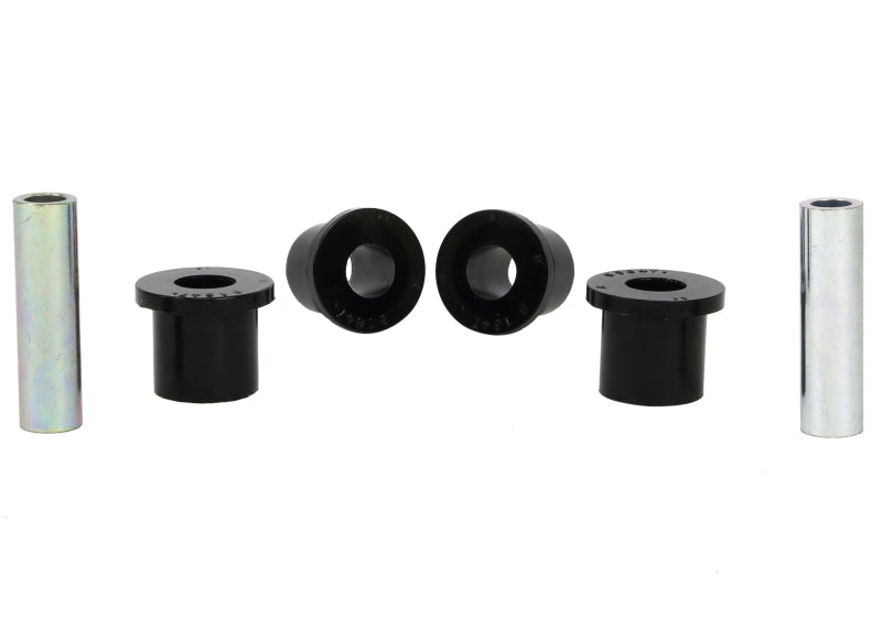 Whiteline Plus 97-05 Nissan Frontier D22 2WD Rear Spring Eye and Shackle Bushing