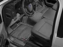 Load image into Gallery viewer, WeatherTech 2019+ Chevrolet Silverado 1500 Crew Cab w/ Vinyl Floors Rear FloorLiner - Black