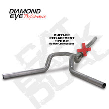 Load image into Gallery viewer, Diamond Eye KIT 4in Catback MFLR RPLCMENT PIPE DUAL SS: 2006-2007.5 CHEVY/GMC 6.6L 2500/3500