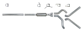 Diamond Eye KIT 4in Catback DUAL SS: 2004.5-2007.5 DODGE CUMMINS 600