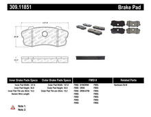 Load image into Gallery viewer, StopTech Performance 06-09 Chevy Corvette Z06 Rear Brake Pads