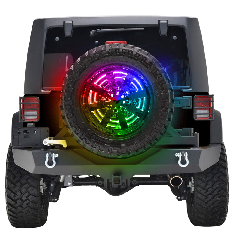 Oracle LED Illuminated Wheel Ring 3rd Brake Light - ColorSHIFT w/o Controller SEE WARRANTY