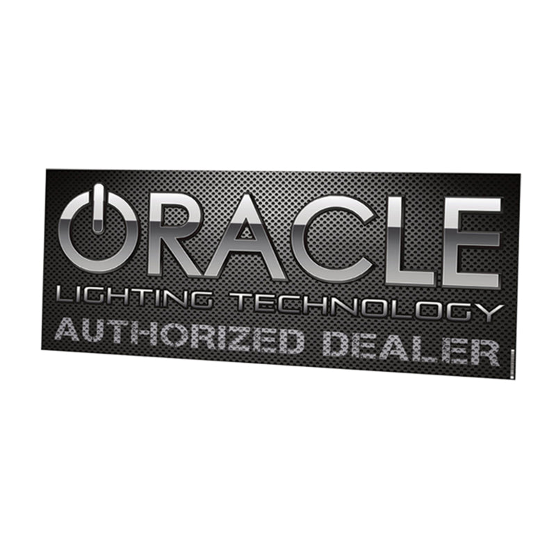 Oracle - 3ft x 1.6ft Banner SEE WARRANTY