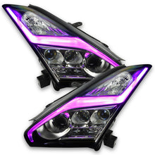 Load image into Gallery viewer, Oracle 15-21 Nissan GT-R Lightning Bolt Headlight DRL RGB+W w/ Simple Controller