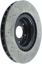 Load image into Gallery viewer, StopTech Power Slot 10-13 Hyundai Genesis Coupe Track &amp; R-Spec Front Right Drilled Rotor