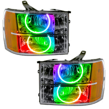 Load image into Gallery viewer, Oracle 07-13 GMC Sierra SMD HL - Round Ring Design - ColorSHIFT w/o Controller