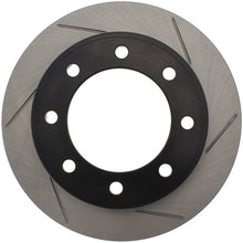 Load image into Gallery viewer, StopTech Power Slot 00-05 Ford Excursion / 01-04 F250 4WD Front Right Slotted Rotor
