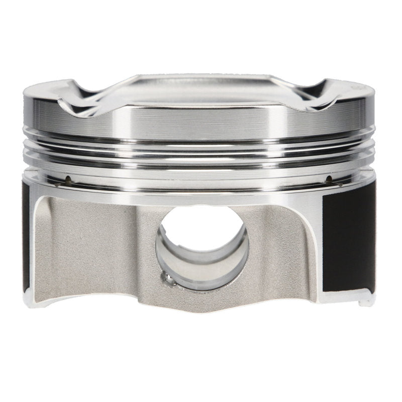 JE Pistons - Set of 4 Mitsubishi 4B11T 87.0mm Bore -6.8 Dome Asymmetrical FSR Pistons - Set of 4