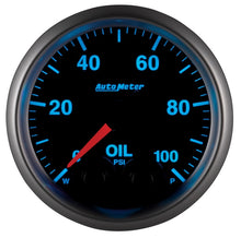 Load image into Gallery viewer, Autometer Elite 52mm Oil Pressure Peak and Warn Gauge w/ Electronic Control