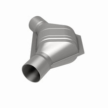 Load image into Gallery viewer, MagnaFlow Universal Catalytic Converter 2.25 inch Angled O/O PC2 Front