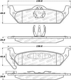 StopTech Street Brake Pads