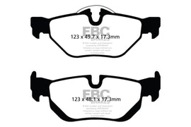 EBC 13-15 BMW X1 Bluestuff Rear Brake Pads