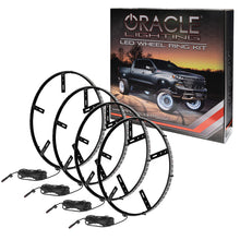 Load image into Gallery viewer, Oracle LED Illuminated Wheel Rings - Aqua