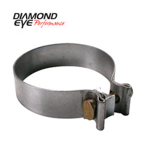 Load image into Gallery viewer, Diamond Eye CLAMP Band 2-1/2in METRIC HARDWARE 409 SS
