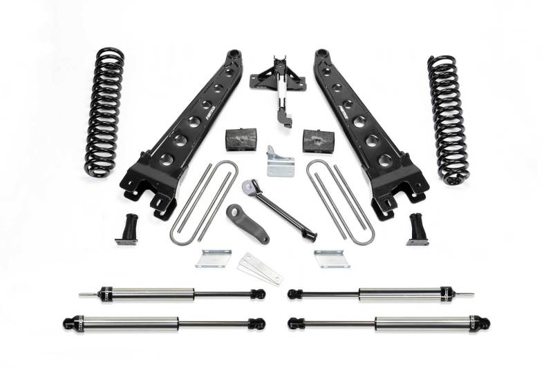 Fabtech 08-16 Ford F250/F350 4WD 4in Rad Arm Sys w/Coils & Dlss Shks