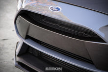 Load image into Gallery viewer, Seibon 16+ Ford Focus RS Carbon Fiber Front Bumper Garnish