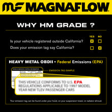 Load image into Gallery viewer, MagnaFlow Conv Universal 2.5 inch C/C spun body