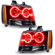 Load image into Gallery viewer, Oracle 07-13 Chevrolet Avalanche Pre-Assembled SMD Headlights - Red