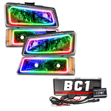 Load image into Gallery viewer, Oracle 03-06 Chevy Silverado Pre-Assembled Headlights w/Parking Lights- w/ BC1 Controller