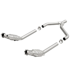 MagnaFlow Direct Fit Catalytic Converter 05-10 Ford Mustang 4.0L Y-Pipe Assembly