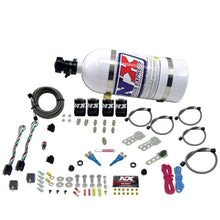 Load image into Gallery viewer, Nitrous Express Ford EFI Dual Stage Nitrous Kit (50-150HP x 2) w/10lb Bottle