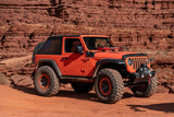 Rampage 2018-2022 Jeep Wrangler (JL) Frameless Trail Plus Top Kit - Black