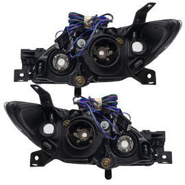 Oracle 04-09 Mazda 3 SMD HL - 4DR - Halogen Style - ColorSHIFT w/ Simple Controller