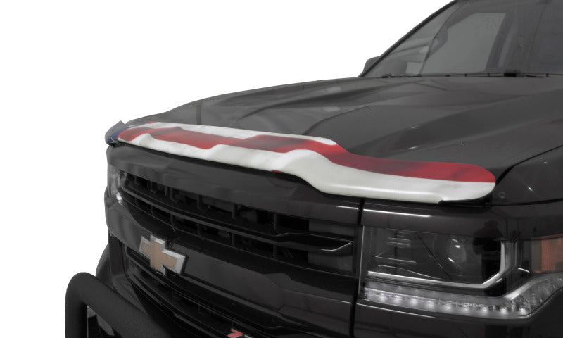 Stampede 2001-2002 Chevy Silverado 1500 Vigilante Premium Hood Protector - Flag