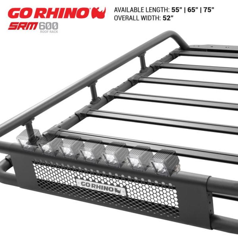 Go Rhino SRM600 Series Tubular Rack - 75in