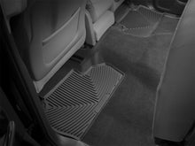 Load image into Gallery viewer, WeatherTech 14+ Chevrolet Silverado Rear Rubber Mats - Black