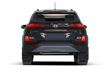 Load image into Gallery viewer, Rally Armor 18-22 Hyundai Kona Black UR Mud Flap Silver Logo